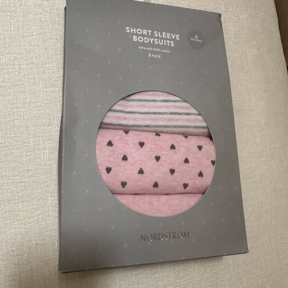 NIB Nordstrom Basic Girls Onesies